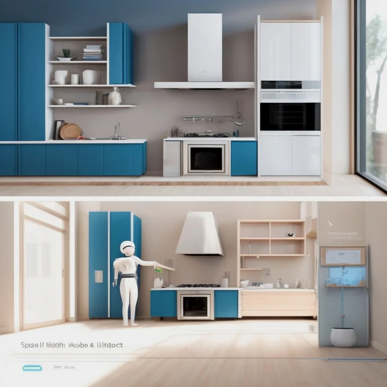 家庭で使われるAIアシスタントのイメージ